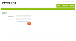 Desktop Screenshot of portal.payquestgroup.com