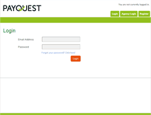 Tablet Screenshot of portal.payquestgroup.com
